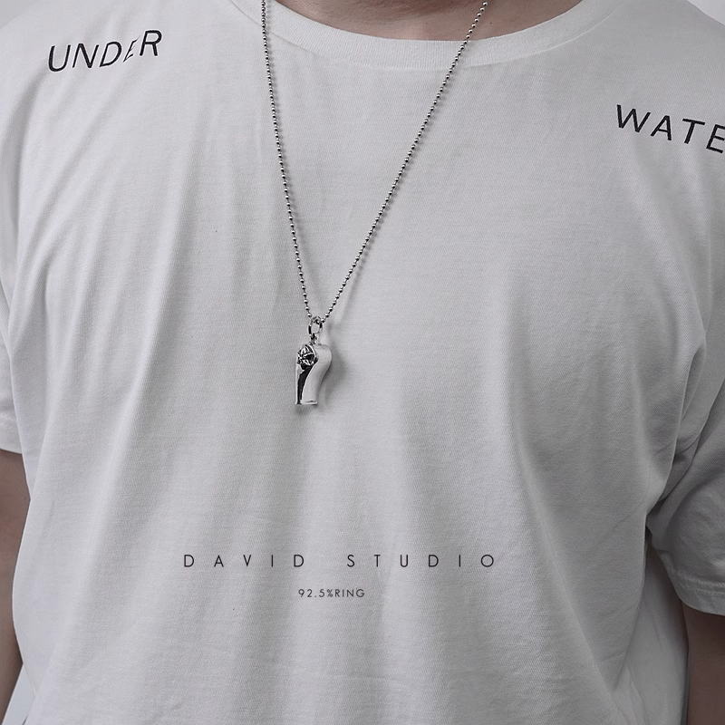 STAR WHISTLE PENDANT – BALL CHAIN