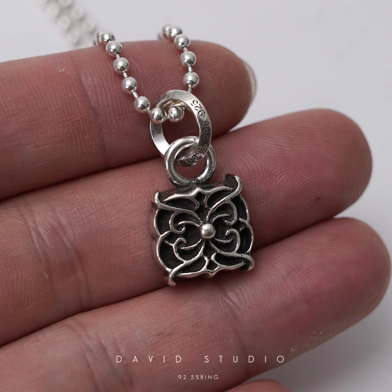 ETERNITY VINE PENDANT – BALL CHAIN