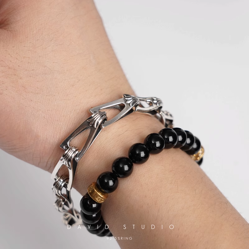 ZIPPER PATTERN BRACELET
