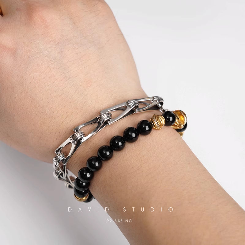ZIPPER PATTERN BRACELET