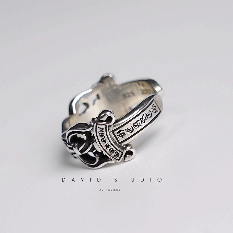 DOUBLE DAGGER RING