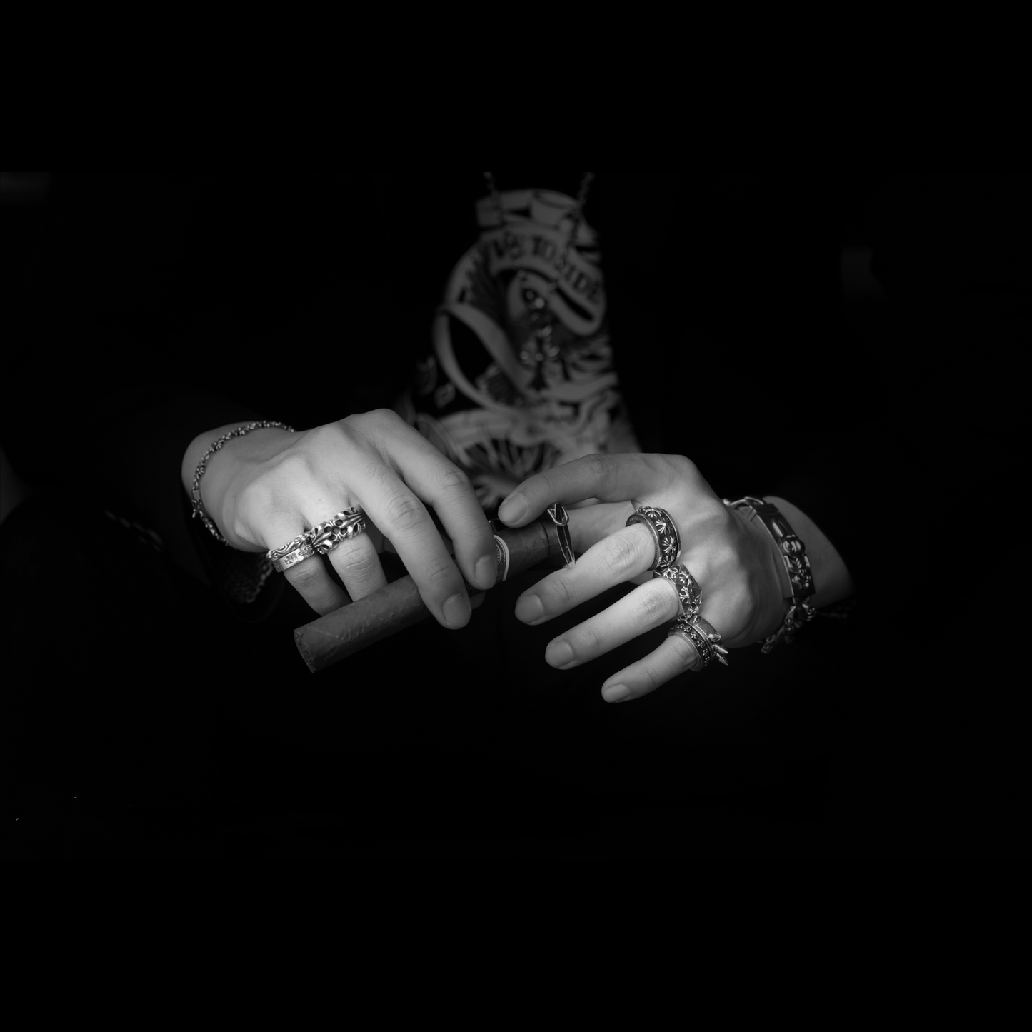 TRIPLE SPIKE RING