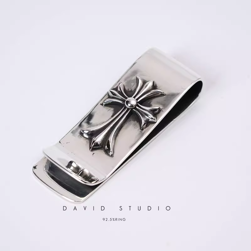 DOUBLE CROSS MONEY CLIP