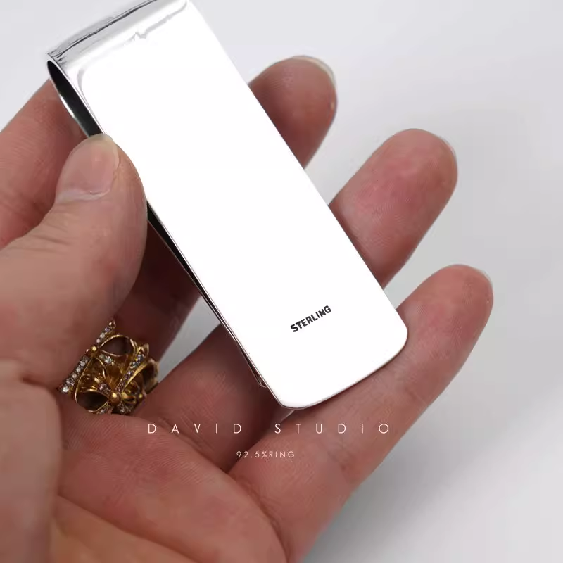 DOUBLE CROSS MONEY CLIP