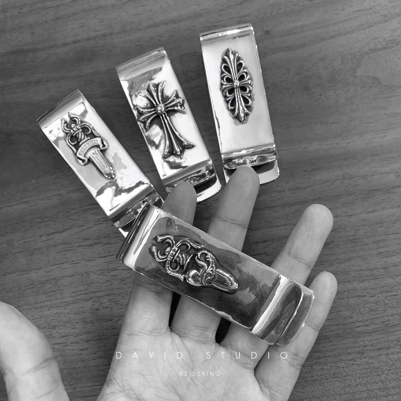 DOUBLE CROSS MONEY CLIP