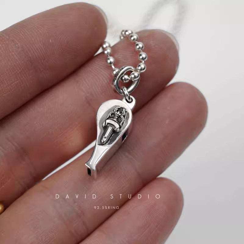MINI DAGGER WHISTLE PENDANT – BALL CHAIN