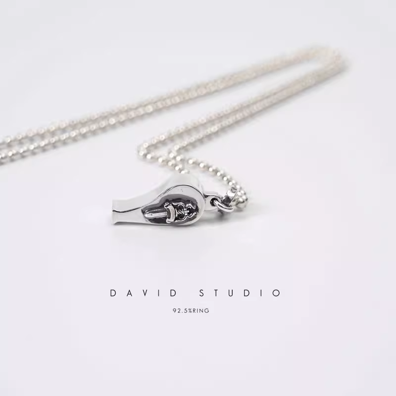 MINI DAGGER WHISTLE PENDANT – BALL CHAIN