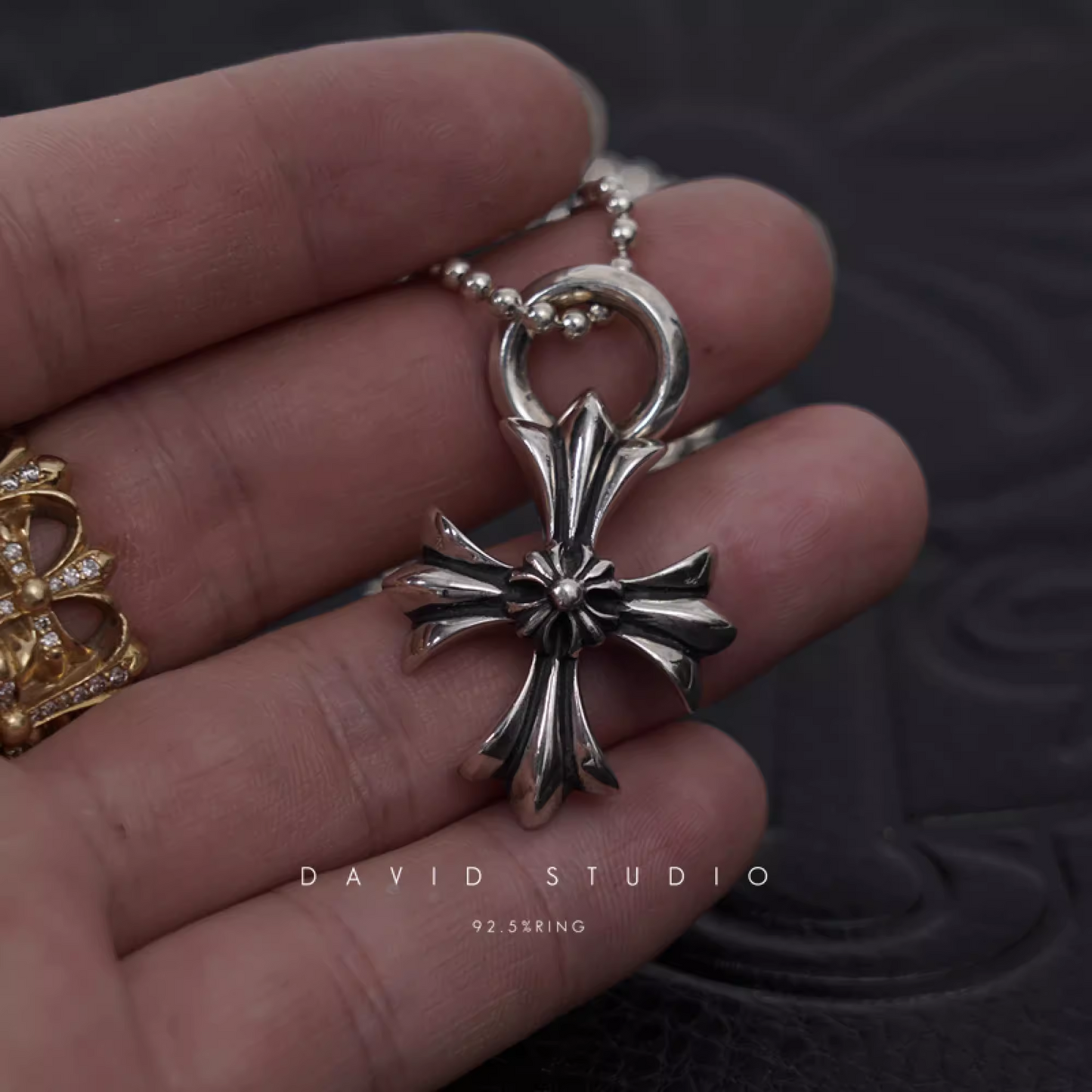 DOUBLE PLUS CHARM – BALL CHAIN