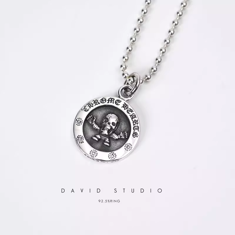 FOTI MEDALLION PENDANT – BALL CHAIN