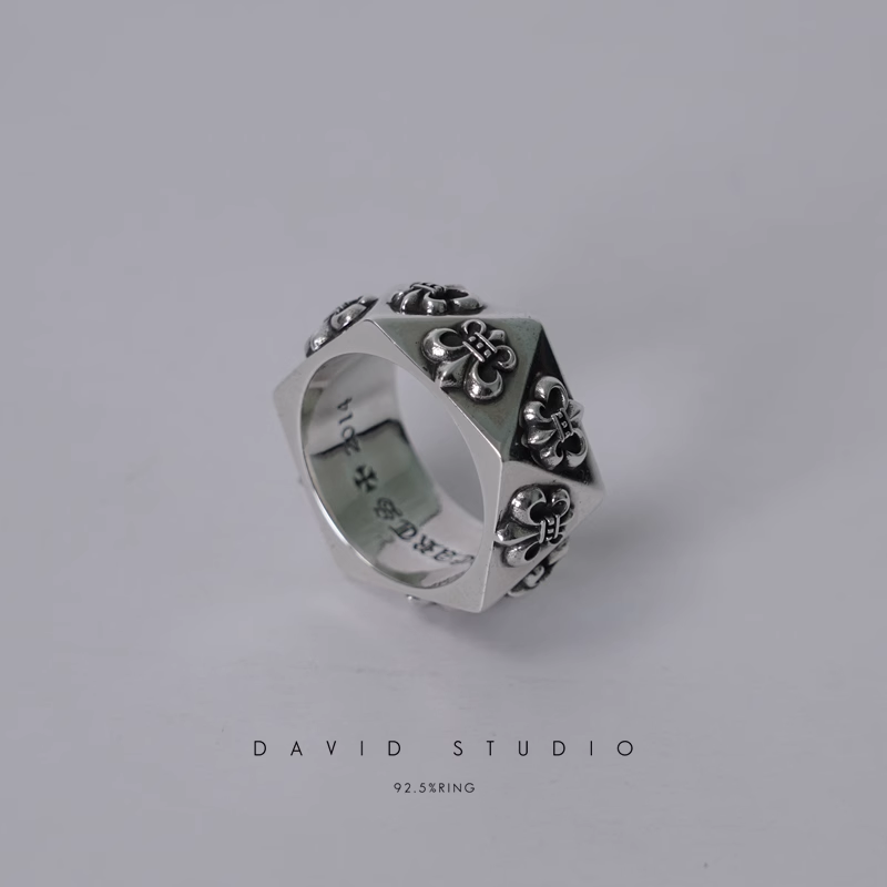 BS FLEUR PENTAGON RING