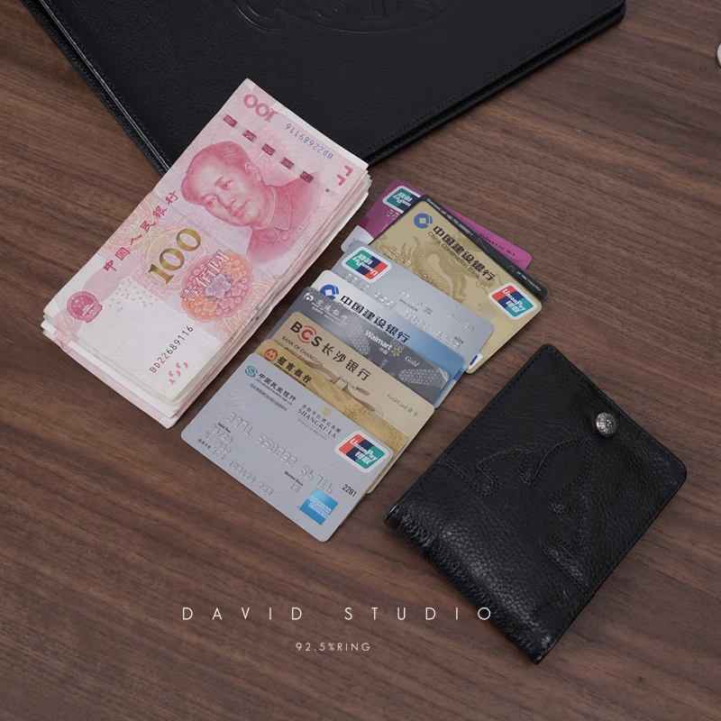 SNAP HORSESHOE BUTTON FLEUR TAIL WALLET