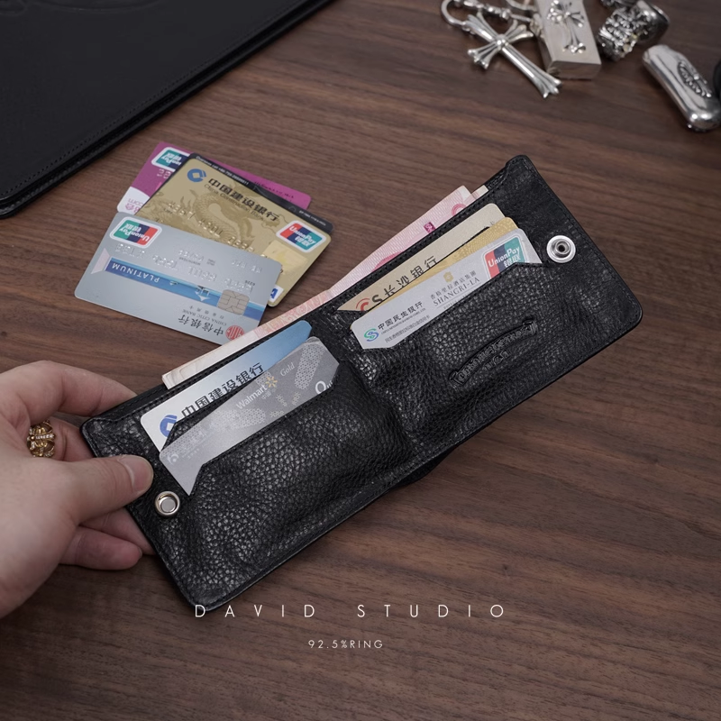 SNAP HORSESHOE BUTTON FLEUR TAIL WALLET