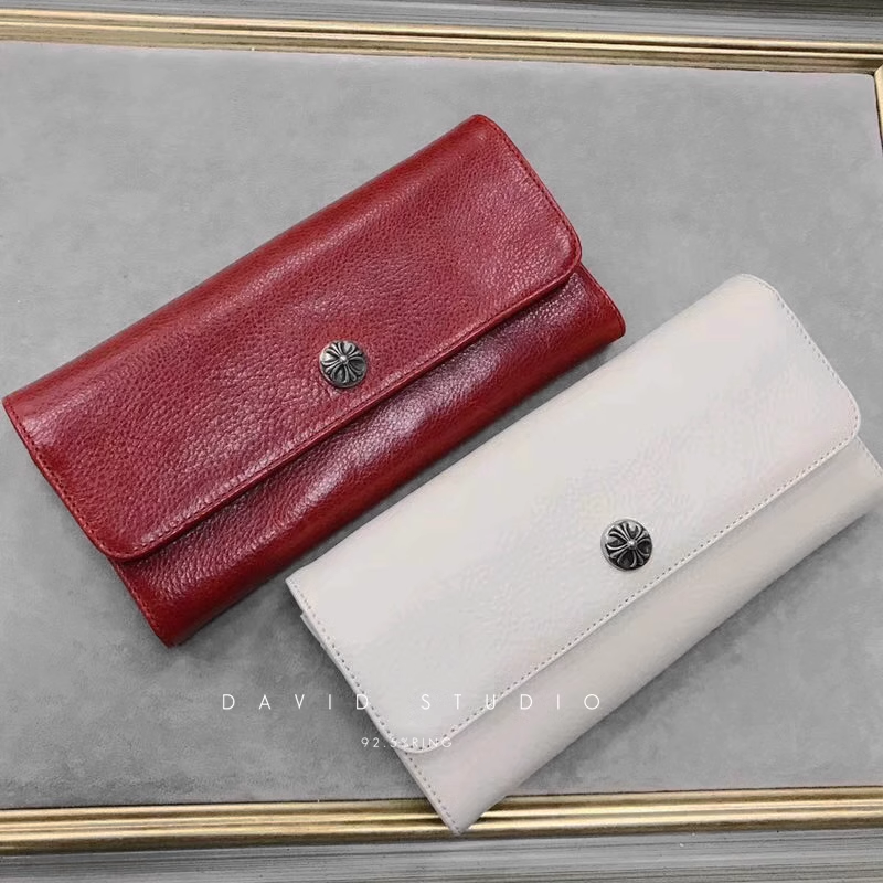 SNAP CROSS BUTTON LONG WALLET