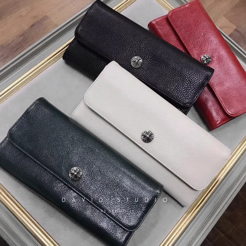 SNAP CROSS BUTTON LONG WALLET