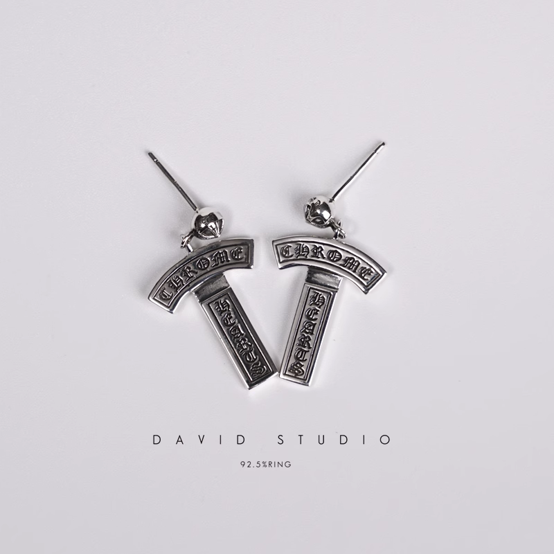CH LOGO DROP EARRINGS
