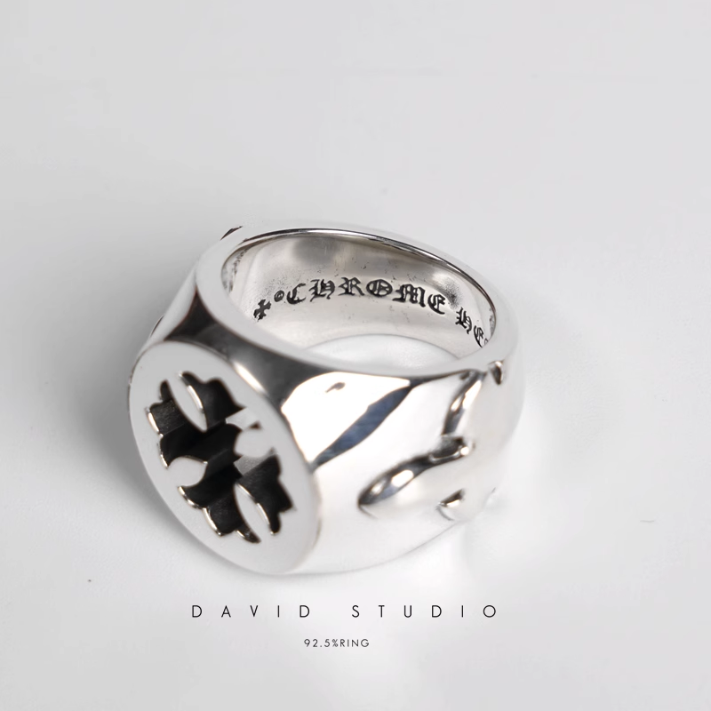 CH PLUS DOUBLE FLEUR TAIL RING
