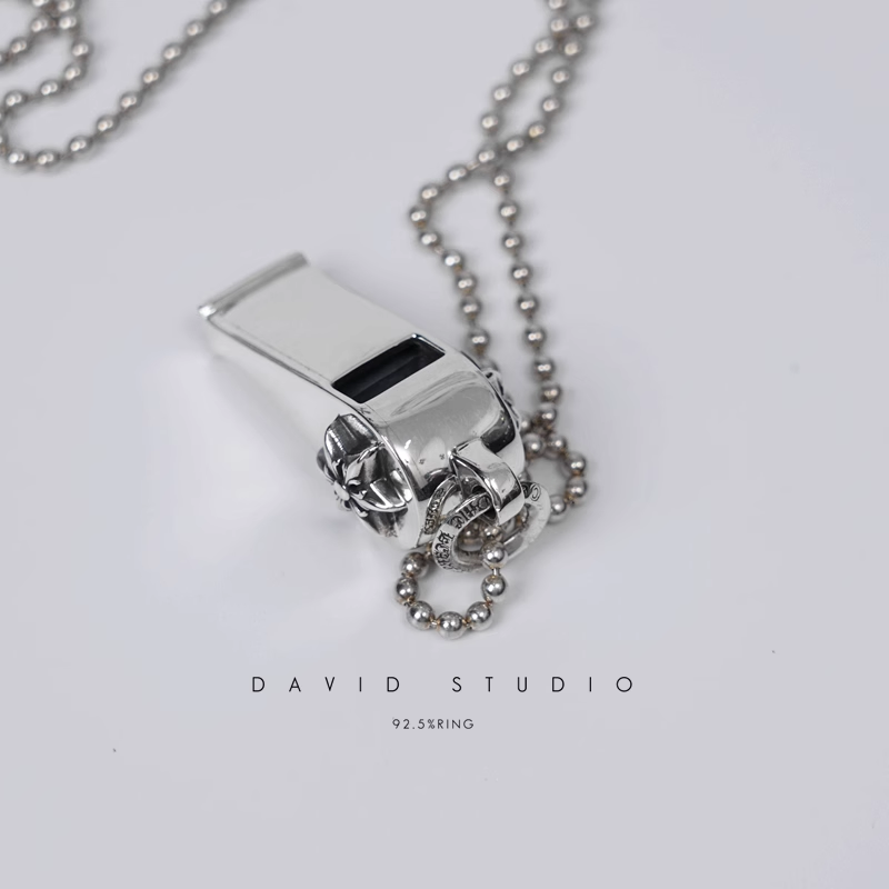 STAR WHISTLE PENDANT – BALL CHAIN