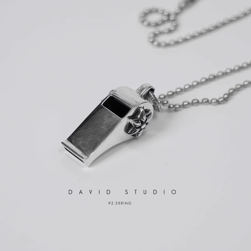 STAR WHISTLE PENDANT – BALL CHAIN