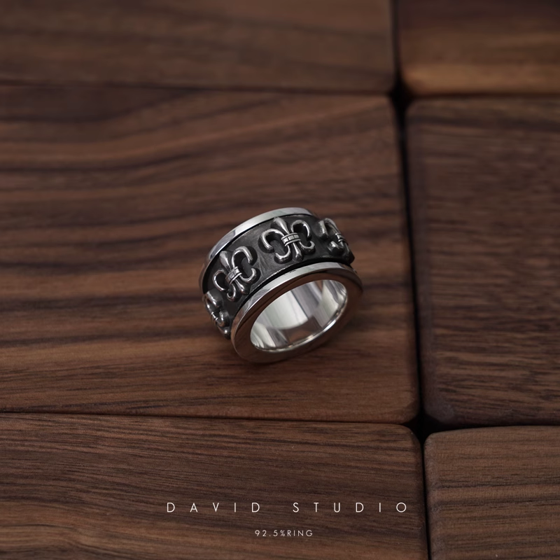 BS FLEUR SPINNER RING