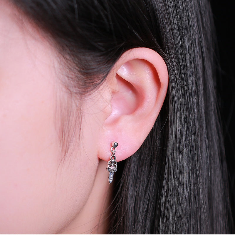 DAGGER DROP EARRING