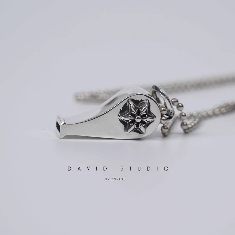STAR WHISTLE PENDANT – BALL CHAIN