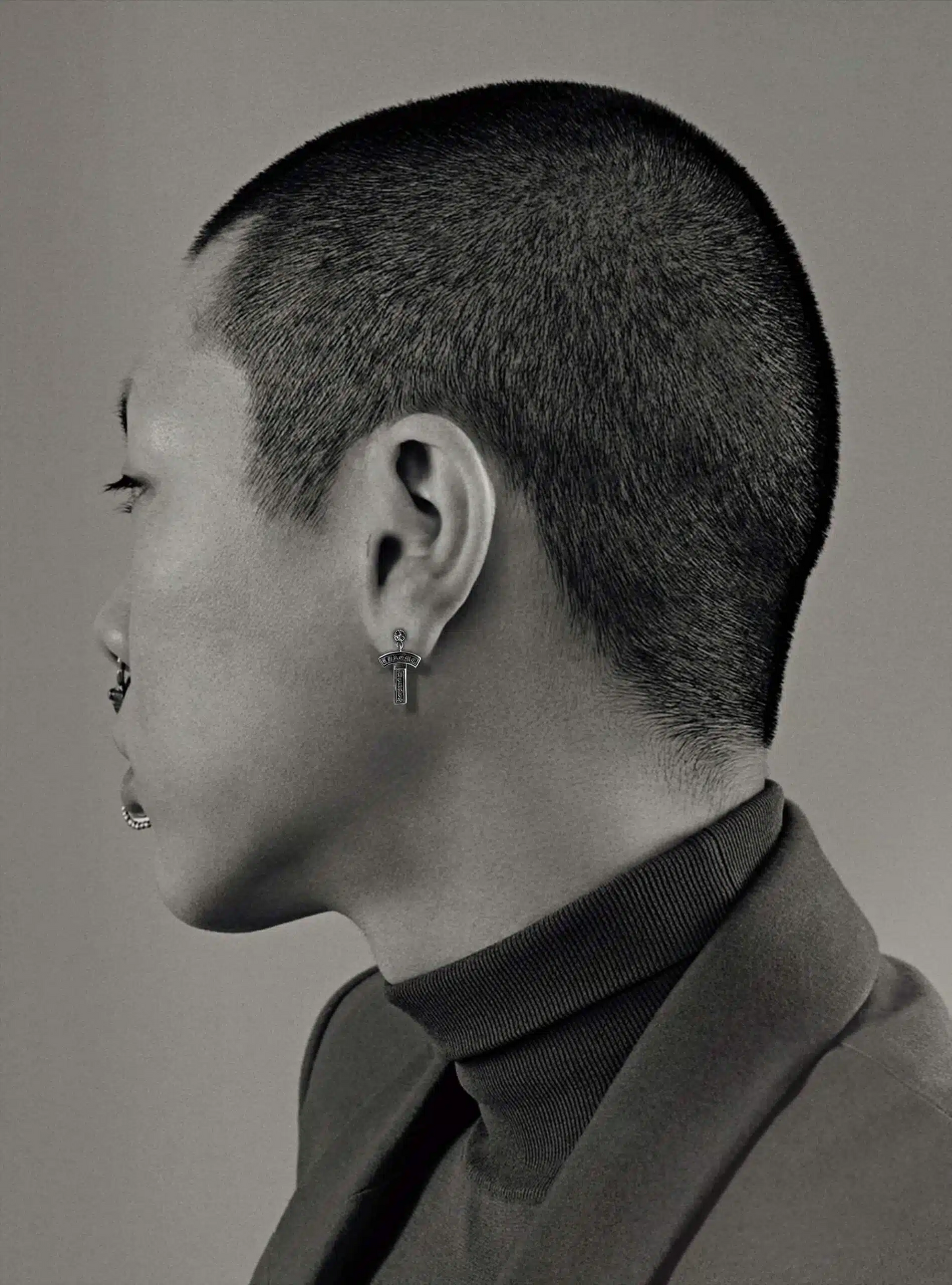 CH LOGO DROP EARRINGS