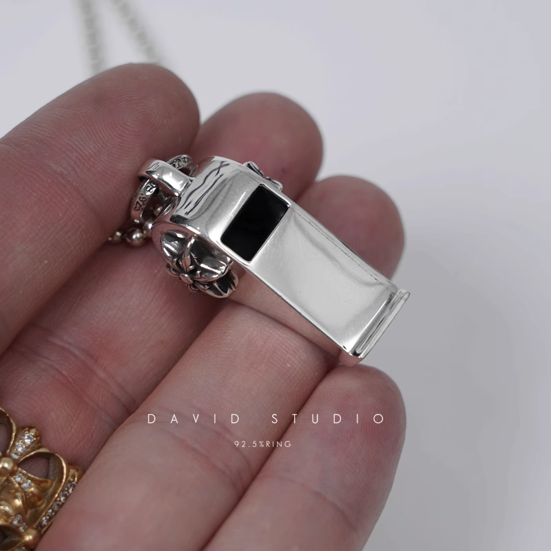 STAR WHISTLE PENDANT – BALL CHAIN