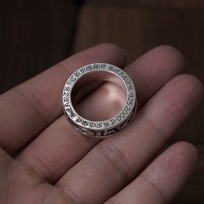 SCROLL SPINNER RING