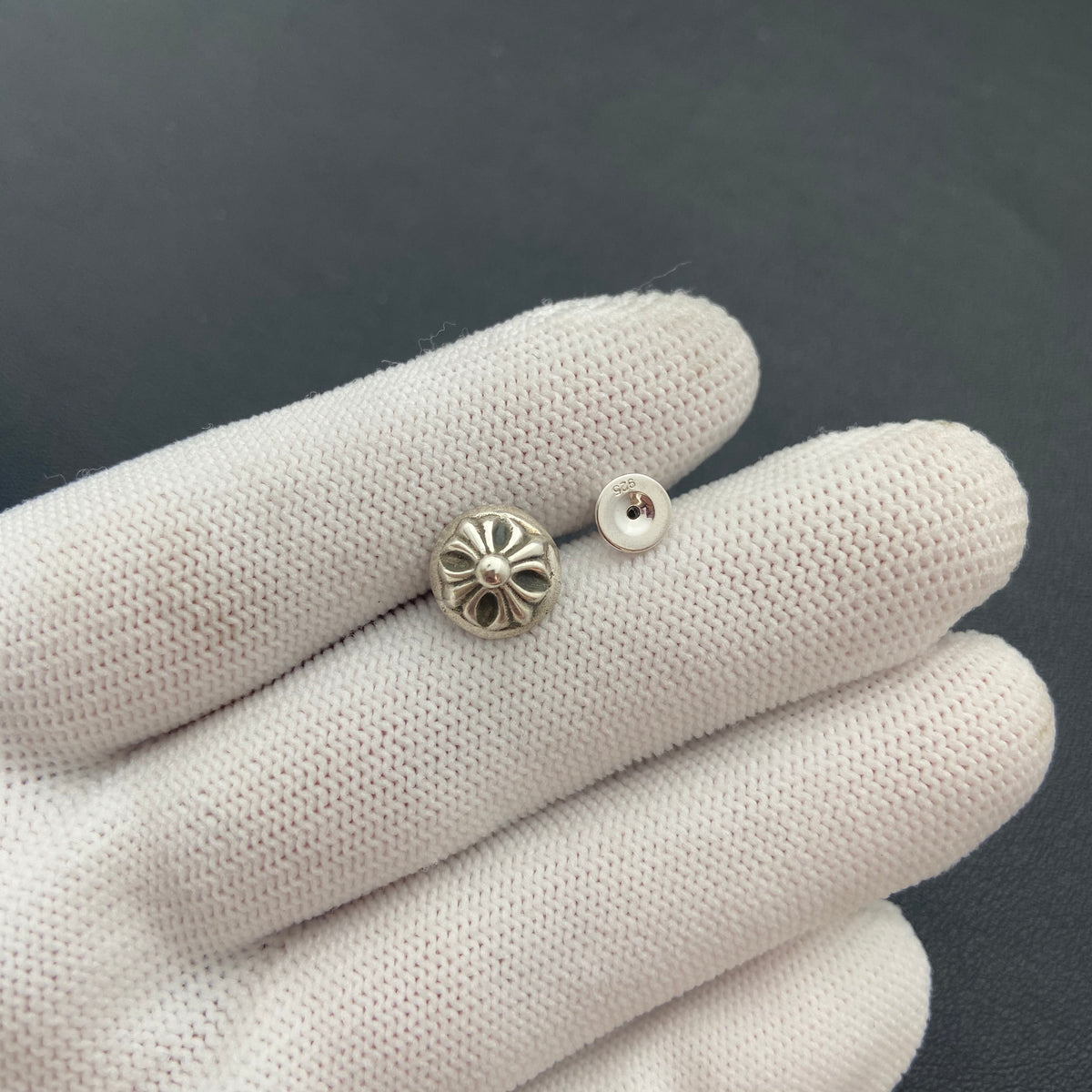 Chrome Hearts Cross Ball Stud – David Studio – David_Studio