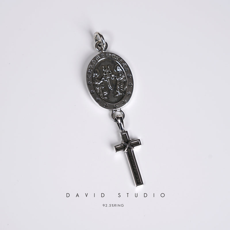 ANGEL MEDALLION MAPPLETHORPE CHARM