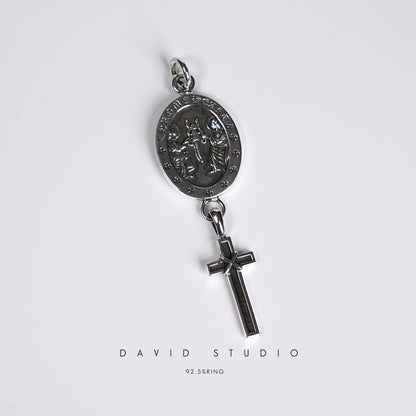 ANGEL MEDALLION MAPPLETHORPE CHARM