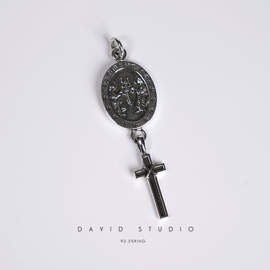 ANGEL MEDALLION MAPPLETHORPE CHARM