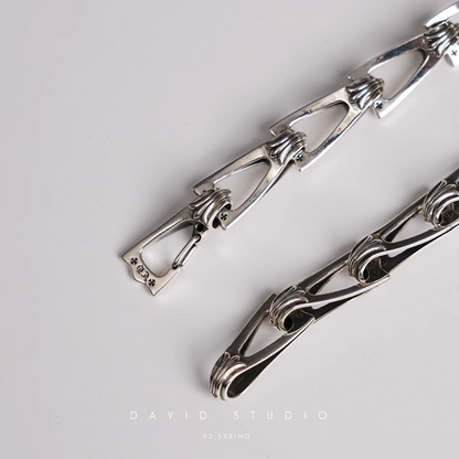 ZIPPER PATTERN BRACELET