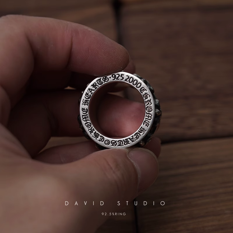 BS FLEUR SPINNER RING