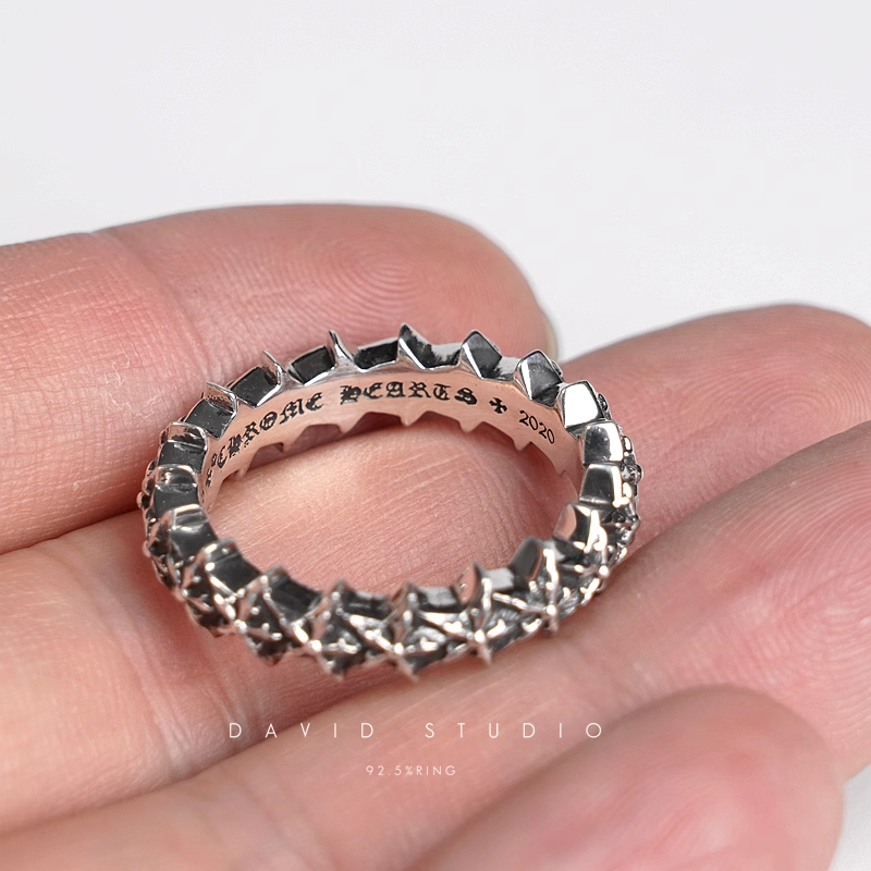 5 SIDED STAR LOOP RING