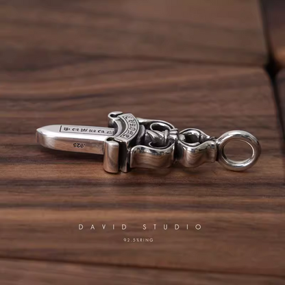 DOUBLE DAGGER PENDANT