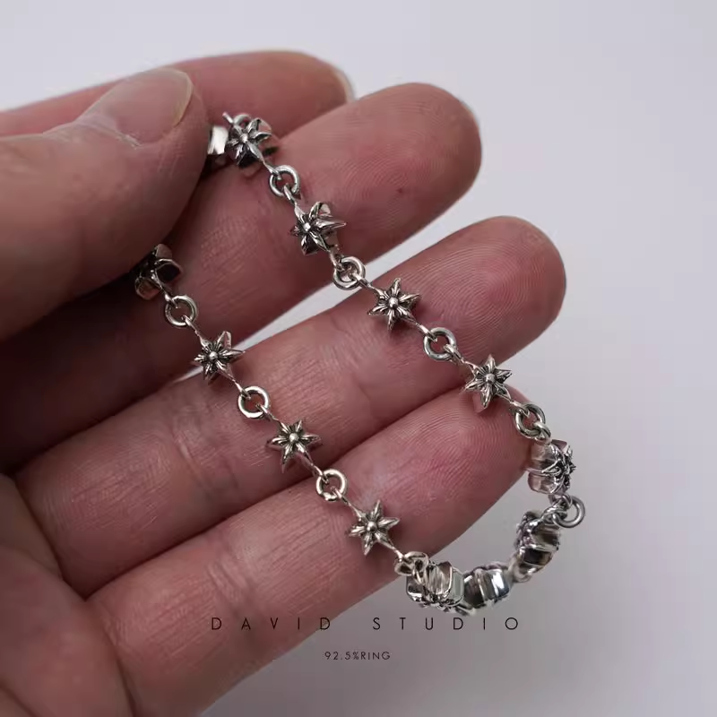 TINY 6 SIDED STAR BRACELET