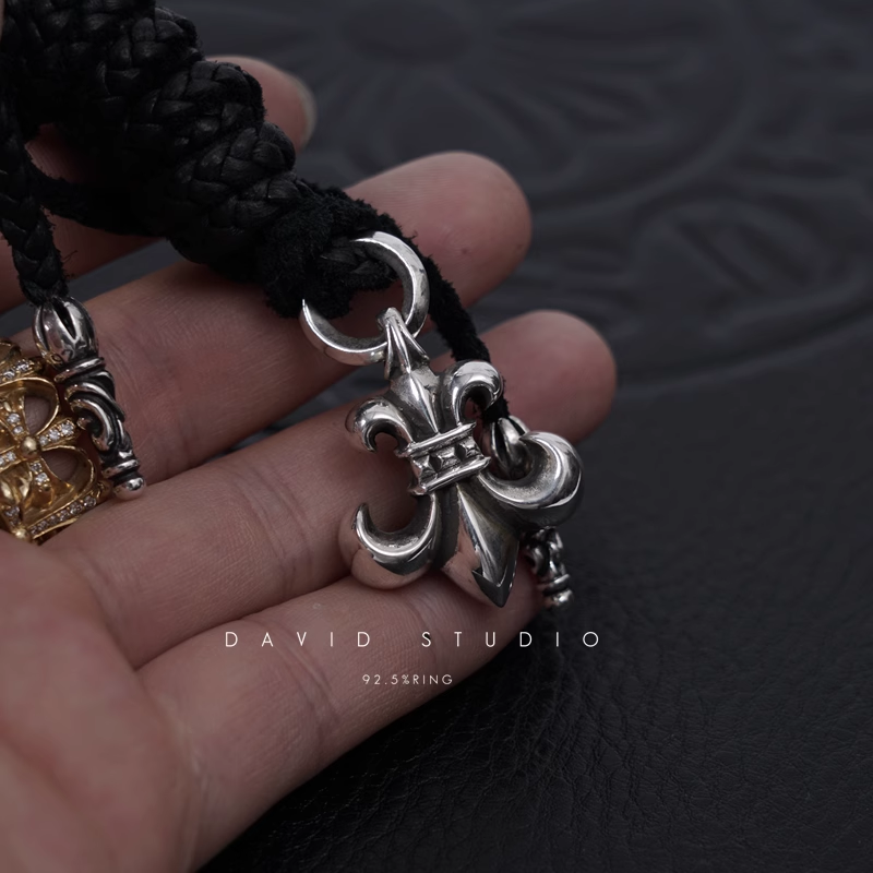 BS FLEUR CHARM – LEATHER BRAID