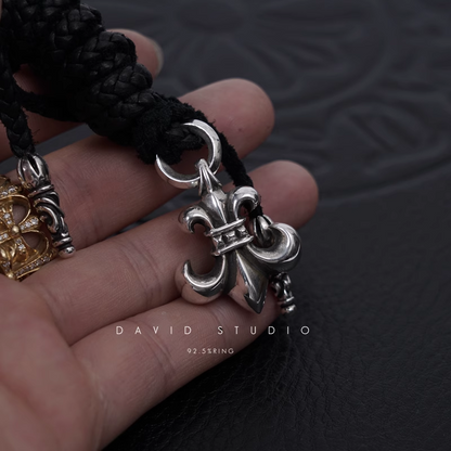 BS FLEUR CHARM – LEATHER BRAID