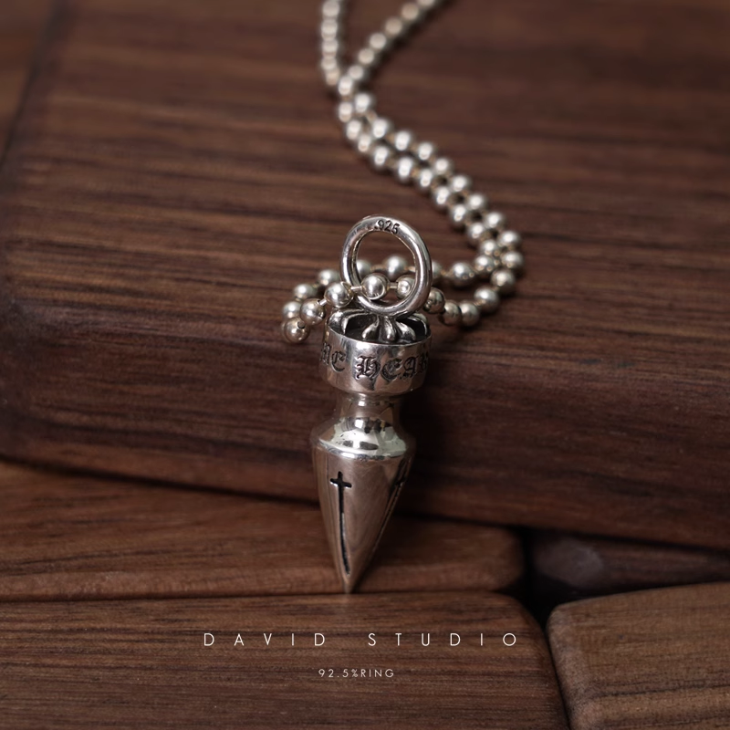 SPIKE PENDANT – BALL CHAIN