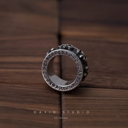 BS FLEUR SPINNER RING