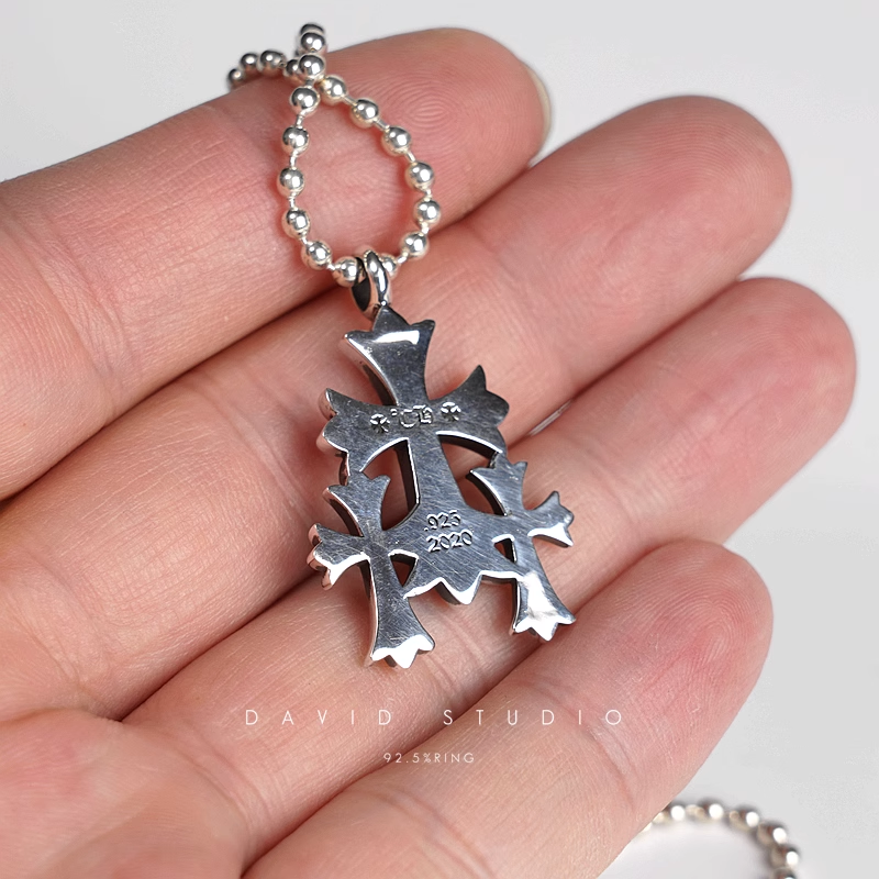 CEMETERY CUT OUT PENDANT – BALL CHAIN