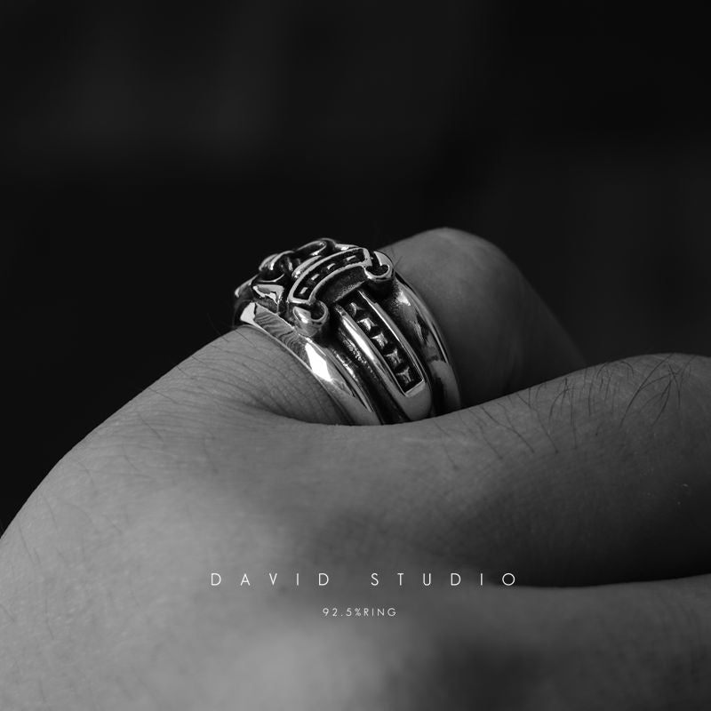 CHROME HEARTS DAGGER RING