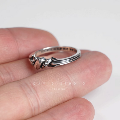CHROME HEARTS EXTRA FANCY TAIL RING