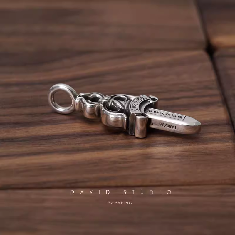 DOUBLE DAGGER PENDANT