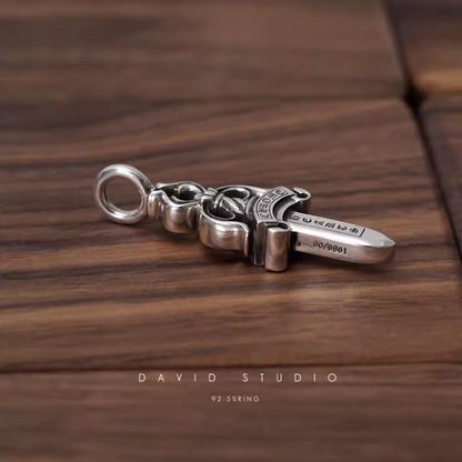 DOUBLE DAGGER PENDANT