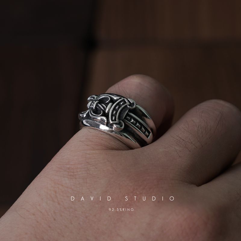 CHROME HEARTS DAGGER RING