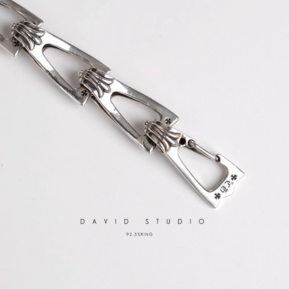 ZIPPER PATTERN BRACELET