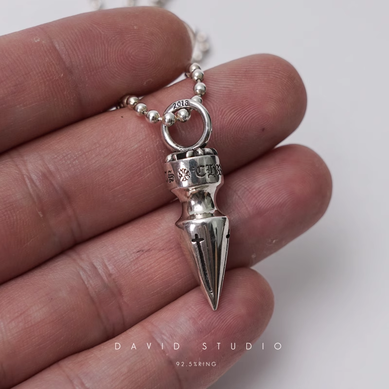 SPIKE PENDANT – BALL CHAIN