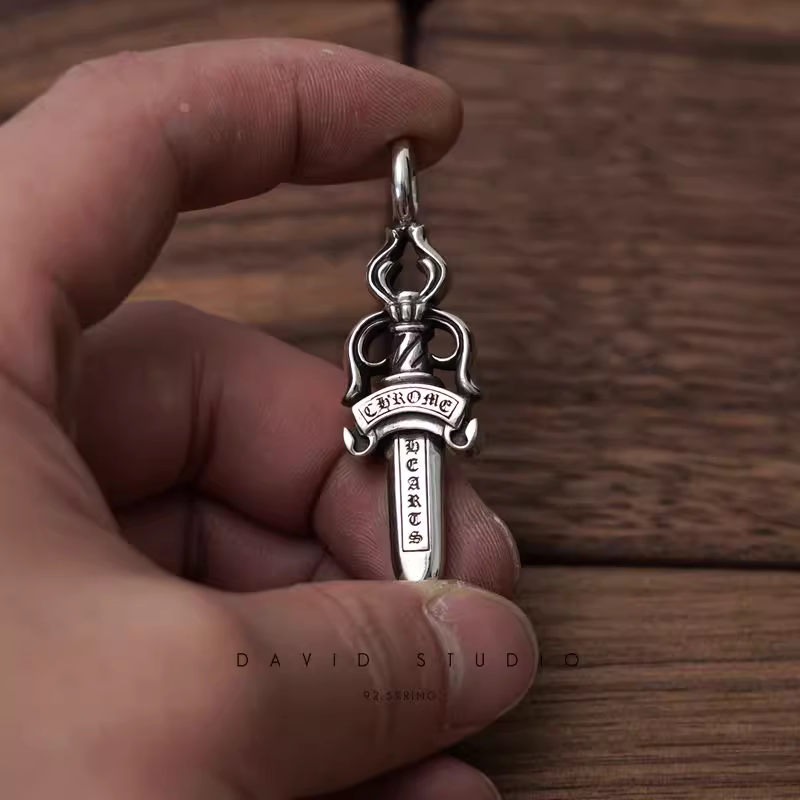 DOUBLE DAGGER PENDANT